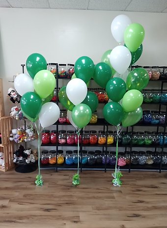 Shades of Green and White Bouquet