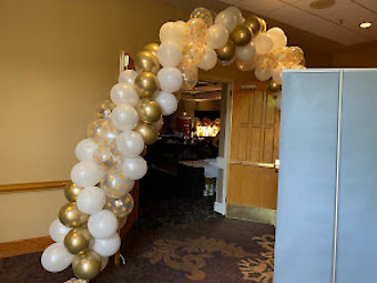Golden Swirl Arch