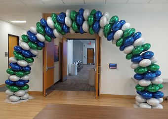 Mylar Arch on Frame