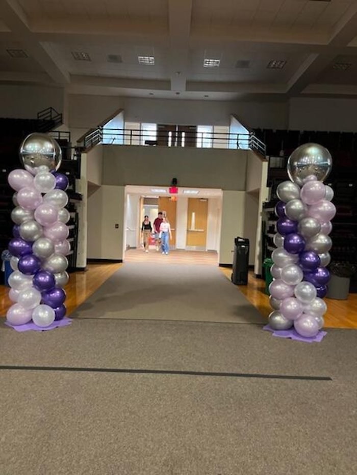 Shades of Purple Columns
