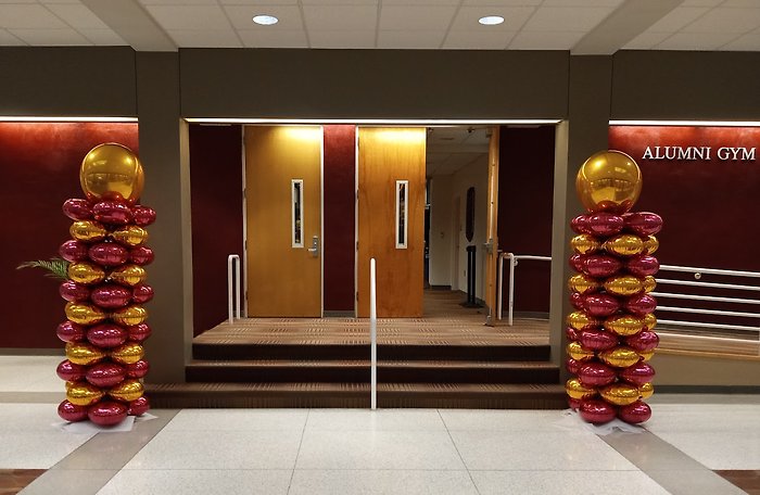 Mylar Columns with Orbz Toppers