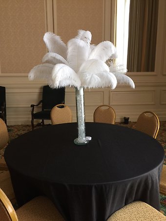 Feather Centerpiece