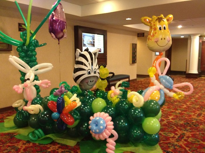 Balloon Sculpture - Jungle