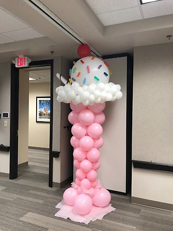 Ice Cream Sundae Sculpture
