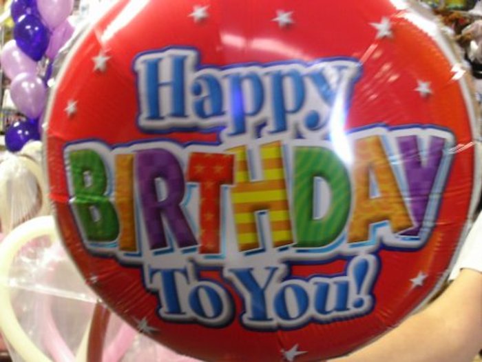 Mylar Happy Birthday to You!