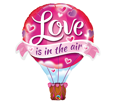 Love is in the Air Mylar Shape