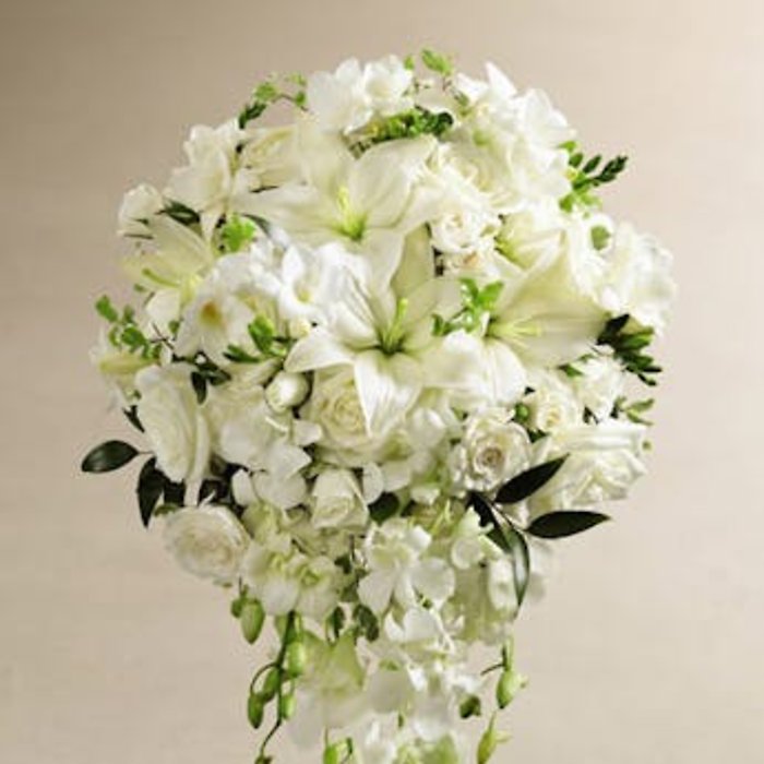 Cascading Bridal Bouquet