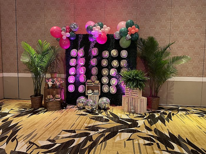 HAVANA NIGHTS PLANT RENTALS- PALMS, FERNS, GRASS WALL