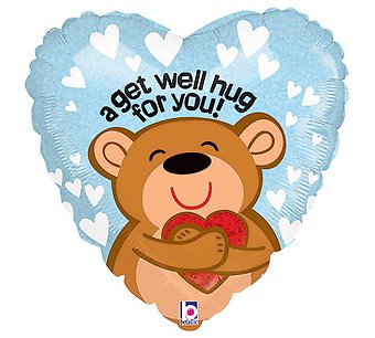 18\" Get Well Hug